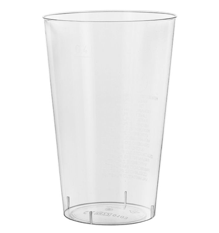 Kelímek Vstřikovaný Průhledný PS 400 ml (500 Ks) Kelímek Vstřikovaný Průhledný PS 400 ml (500 Ks)
