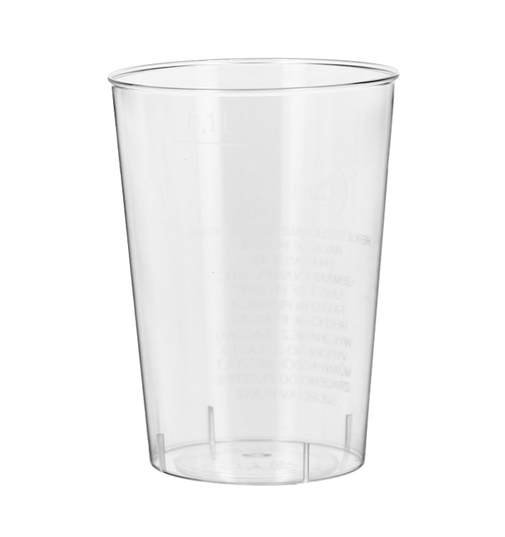 Kelímek Vstřikovaný Průhledný PS 100 ml (40 Ks) Kelímek Vstřikovaný Průhledný PS 100 ml (40 Ks)