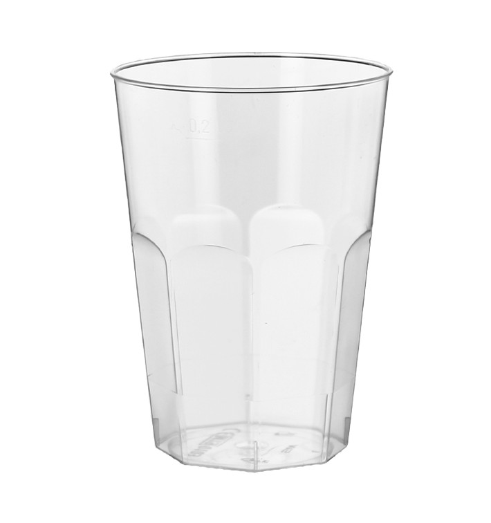 Kelímek "Deco" PS Průhledný Krystal 200 ml (500 Ks) Kelímek "Deco" PS Průhledný Krystal 200 ml (500 Ks)