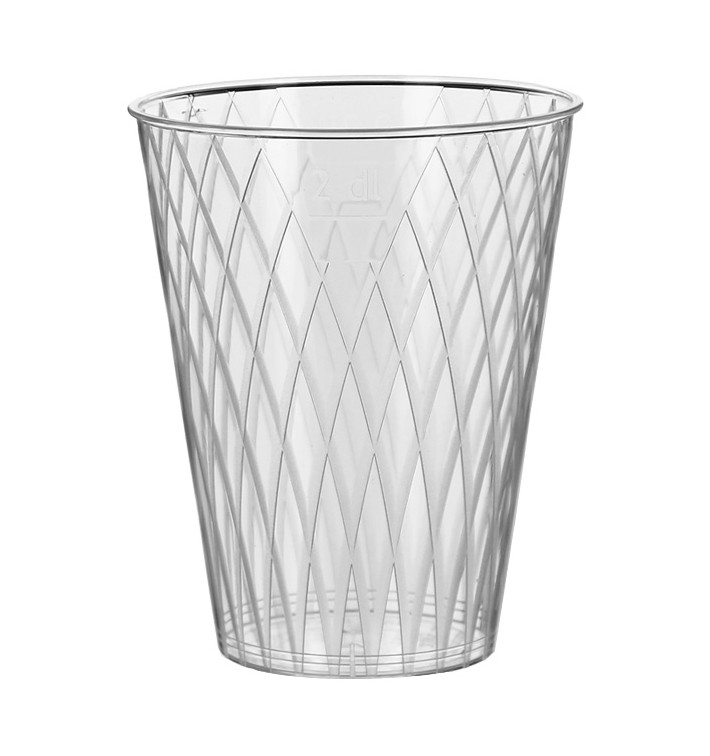 Kelímek Vstřikovaný Kosočtverce PS 200 ml (50 Ks) Kelímek Vstřikovaný Kosočtverce PS 200 ml (50 Ks)