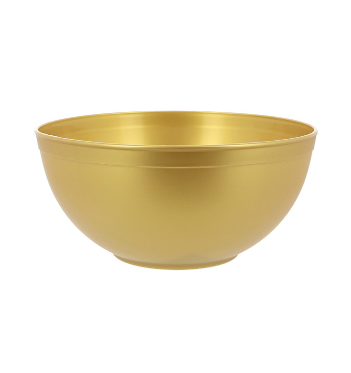 Odolná opakovaně použitelná miska PP Minerální Zlato 2l Ø20cm (1 ks). Odolná opakovaně použitelná miska PP Minerální Zlato 2l Ø20cm (1 ks).