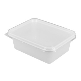 Balení Plastové Víčko Průhledný 127x91x42mm (100 Ks)