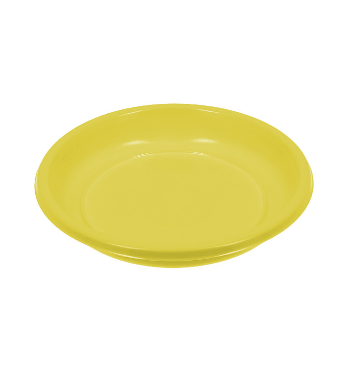 Opakovaně Použitelná Talíř Hluboký Ekonomická PS Žlutá Ø20,5cm (25 Ks) Opakovaně Použitelná Talíř Hluboký Ekonomická PS Žlutá Ø20,5cm (25 Ks)