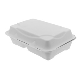 Obaly s Víčkem z Cukrové Třtiny 2 Vrstvy 23x15x7,5cm (250 Ks)