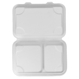 Obaly s Víčkem z Cukrové Třtiny 2 Vrstvy 23x15x7,5cm (250 Ks)