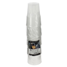 Plastové Kelímek Průhledný PP Ø85mm 400ml (75 Ks)