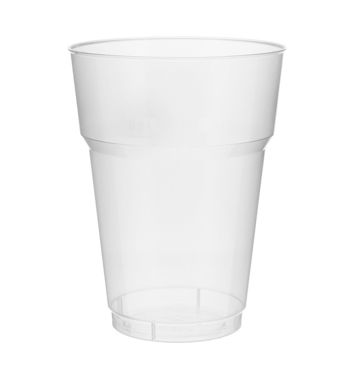 Kelímek na Pivo PP Průhledný 200 ml (40 Ks) Kelímek na Pivo PP Průhledný 200 ml (40 Ks)