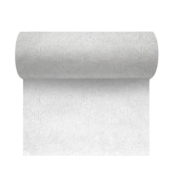 Ubrusy na Roli TNT Plus Bílý 0,4x50m 60g P30cm (6 Ks) Ubrusy na Roli TNT Plus Bílý 0,4x50m 60g P30cm (6 Ks)