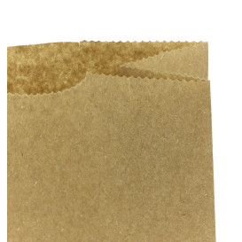 Papírové Sáčky bez Plochým Kraft Hnědý 45g/m² 12+8x24cm (1.000 Ks)