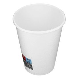 Kartonové Kelímek 12 Oz/360ml Bílý Ø8,94cm (600 Ks)