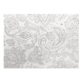 Netkané Ubrus 120x120cm "Mandala" Šedá 50g/m² (150 Ks)