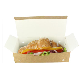 Krabička na Potraviny pro Fast Food Velkým Kraft 200x100x50mm (25 Ks)