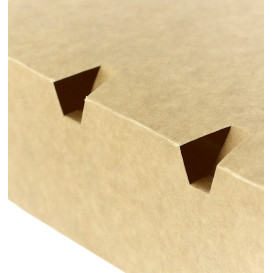 Krabička na Potraviny pro Fast Food Kraft 16,5x7,5x6cm (600 Ks)