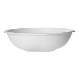 Misky z Cukrové Třtiny Bagasové Bílý 940ml (400 Ks)