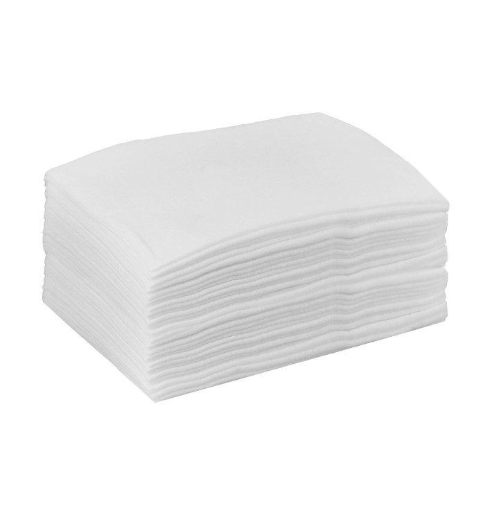 Ruční k Spunlace pro Manikúru a Pedikúru Bílá 30x40cm 50g/m² (2000 Ks) Ruční k Spunlace pro Manikúru a Pedikúru Bílá 30x40cm 50g/m² (2000 Ks)