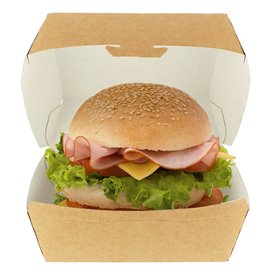 Krabička Kraft na Hamburger XXL 14,5x14,5x8 cm (400 Ks)