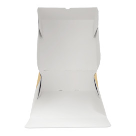 Kraftová krabice se sklopným předním panelem 39x39+10cm (25 Ks)