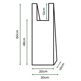 Mikrotenová Taška na chleba Průsvitná 30x60cm 14µm (2.000 Ks)