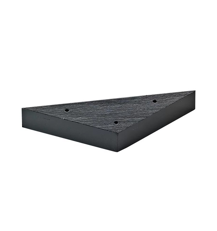 Mini Bambusové Podnos na Špejle Černá 140x80mm (10 Ks) Mini Bambusové Podnos na Špejle Černá 140x80mm (10 Ks)