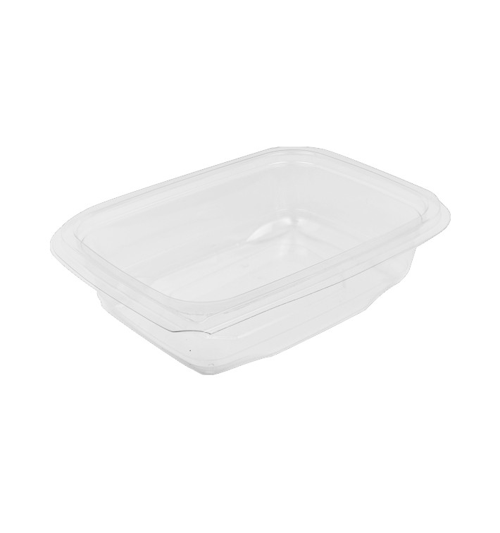 Plastové Misky s Integrovaným Víčkem PET 600ml 180x140x40mm (65 Ks) Plastové Misky s Integrovaným Víčkem PET 600ml 180x140x40mm (65 Ks)