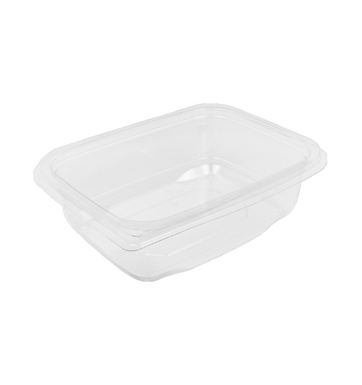 Plastové Misky s Integrovaným Víčkem PET 750ml 180x140x50mm (390 Ks) Plastové Misky s Integrovaným Víčkem PET 750ml 180x140x50mm (390 Ks)