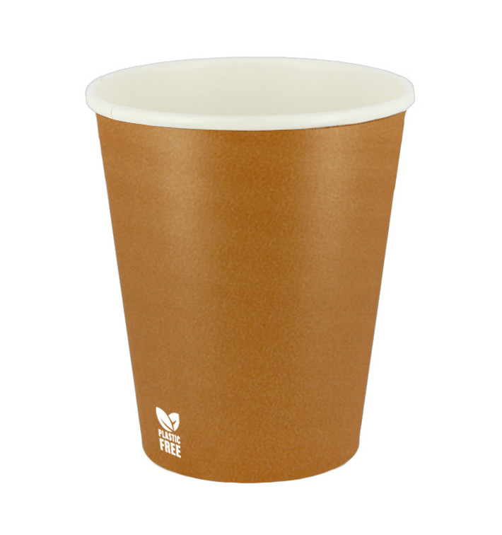 Papírový Kelímek Bez Plastů 8 Oz/240ml "Karamel" Ø8,0cm (1.000 Ks) Papírový Kelímek Bez Plastů 8 Oz/240ml "Karamel" Ø8,0cm (1.000 Ks)