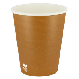 Papírový Kelímek Bez Plastů 8 Oz/240ml "Karamel" Ø8,0cm (50 Ks)