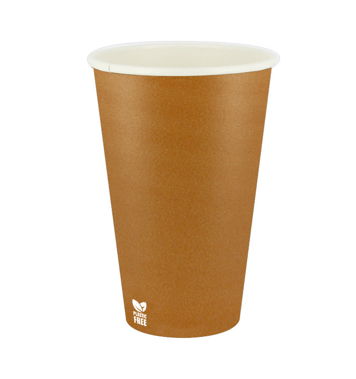 Papírový Kelímek Bez Plastů 12 Oz/360ml "Karamel" Ø8cm (1.000 Ks) Papírový Kelímek Bez Plastů 12 Oz/360ml "Karamel" Ø8cm (1.000 Ks)
