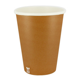 Papírový Kelímek Bez Plastů 14 Oz/420ml "Karamel" Ø9,0cm (1.000 Ks)