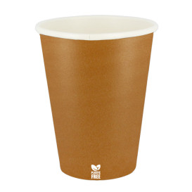 Papírový Kelímek Bez Plastů 14 Oz/420ml "Karamel" Ø9,0cm (1.000 Ks)