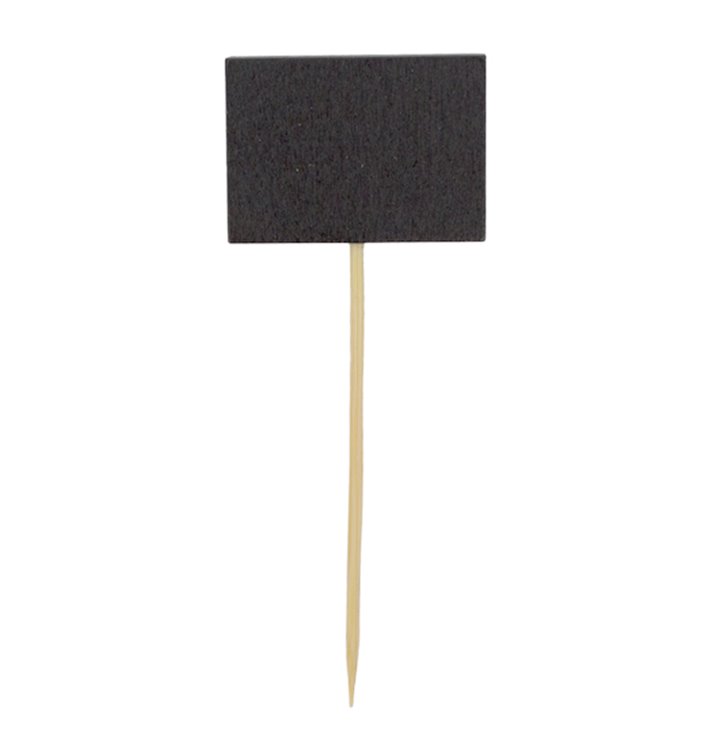 Bambusové Špejle s Břidlicová 90 mm (100 Ks) Bambusové Špejle s Břidlicová 90 mm (100 Ks)