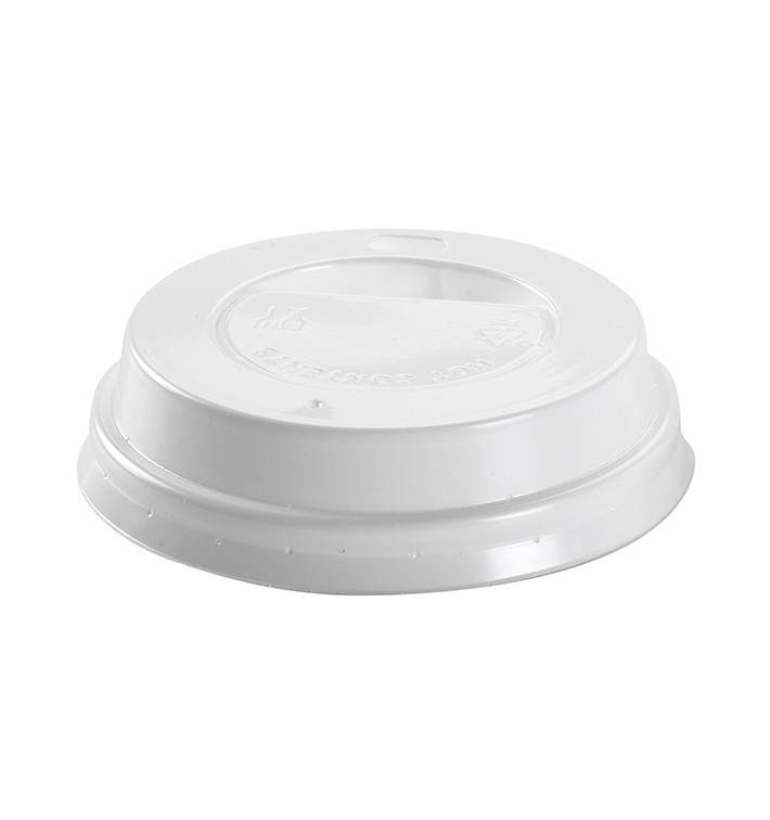 Víčko s Otvorem Kartonové Kelímek 4Oz/120ml Ø6,2 cm (1000 Ks) Víčko s Otvorem Kartonové Kelímek 4Oz/120ml Ø6,2 cm (1000 Ks)