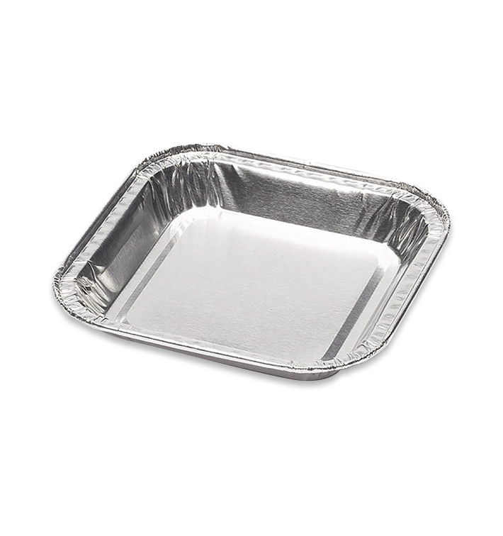 Hliníkové Obaly pro Cukrárny Čtvercový 37ml (3500 Ks) Hliníkové Obaly pro Cukrárny Čtvercový 37ml (3500 Ks)