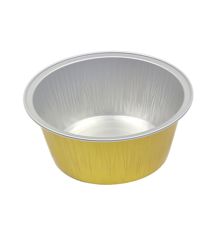 Hliníkové Obaly Kulatý Hladké Zdi 135ml (166 Ks) Hliníkové Obaly Kulatý Hladké Zdi 135ml (166 Ks)