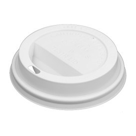 Víčko s Otvorem Kartonové Kelímek 10Oz/300ml Ø8,4cm (100 Ks)