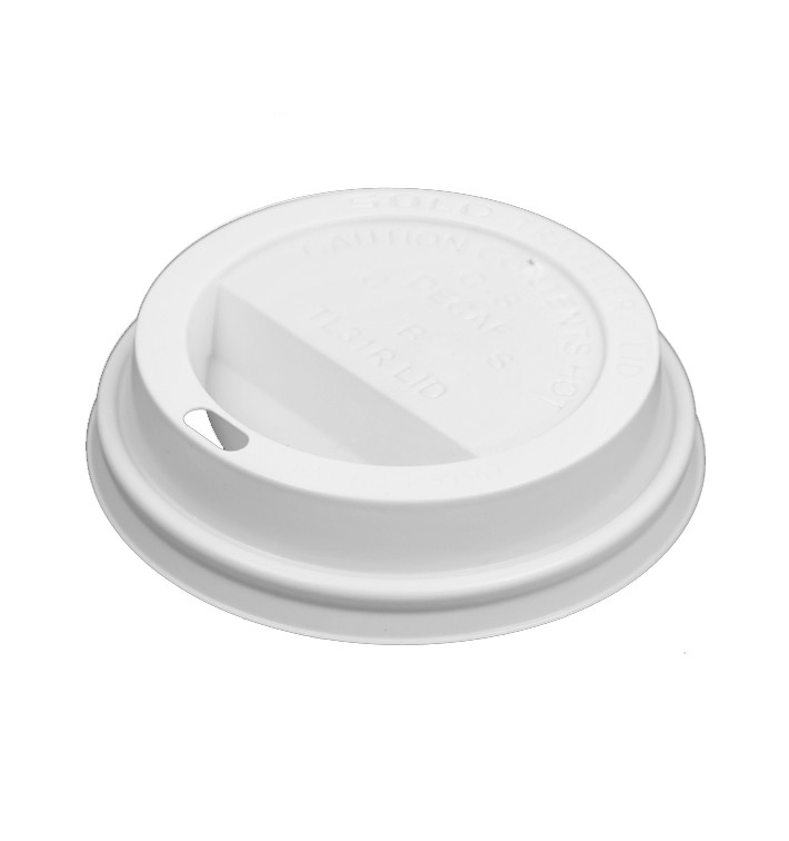 Víčko s Otvorem Kartonové Kelímek 10Oz/300ml Ø8,4cm (1000 Ks) Víčko s Otvorem Kartonové Kelímek 10Oz/300ml Ø8,4cm (1000 Ks)
