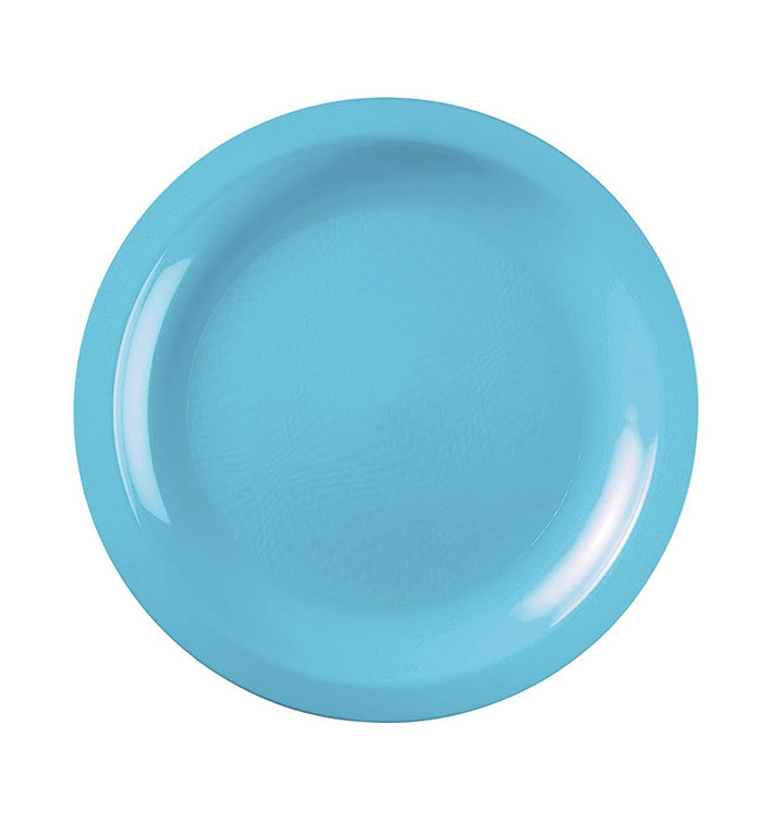Plastové Talíř Plochá Tyrkysová Round PP Ø185mm (50 Ks) Plastové Talíř Plochá Tyrkysová Round PP Ø185mm (50 Ks)