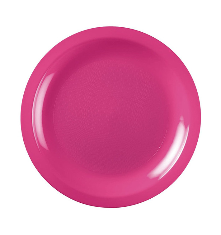 Plastové Talíř Plochá Fuchsie Round PP Ø185mm (50 Ks) Plastové Talíř Plochá Fuchsie Round PP Ø185mm (50 Ks)