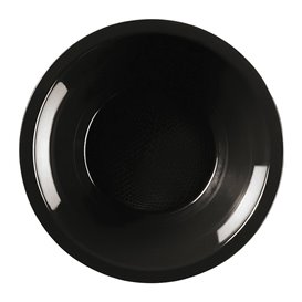 Plastové Talíř Hluboký Černá Round PP Ø195mm (600 Ks)