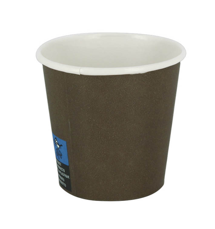 Kartonové Kelímek 4Oz/120ml Hnědá Ø6,2 cm (3.000 Ks) Kartonové Kelímek 4Oz/120ml Hnědá Ø6,2 cm (3.000 Ks)