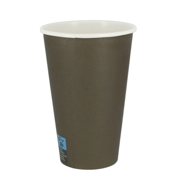 Kartonové Kelímek 12Oz/360ml Hnědá Ø8,0cm (2.000 Ks) Kartonové Kelímek 12Oz/360ml Hnědá Ø8,0cm (2.000 Ks)