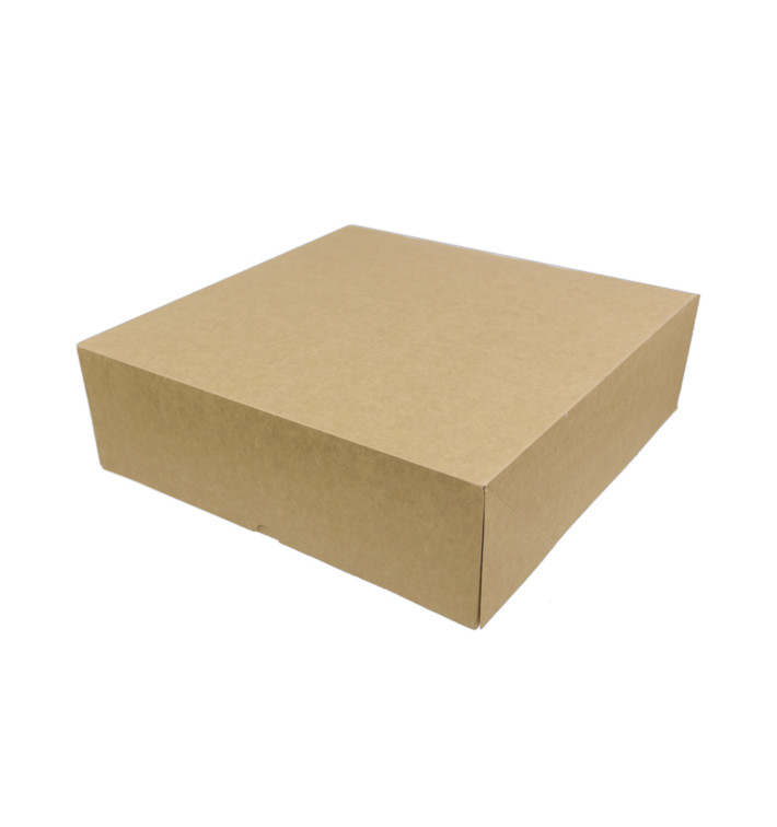 Kraftová krabice se sklopným předním panelem 32x32+10cm (100 Ks) Kraftová krabice se sklopným předním panelem 32x32+10cm (100 Ks)