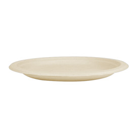 Talíř z Cukrové Třtiny Přírodní Ø260mm (500 Ks)