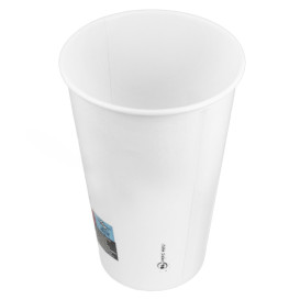 Kartonové Kelímek 20 Oz/600ml Bílý Ø9,4cm (20 Ks)