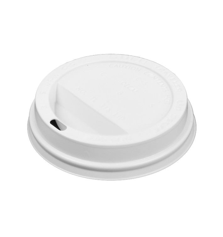 Víčko s Otvorem Kelímek 12, 16 a 20 Oz Ø8,9cm (1000 Ks) Víčko s Otvorem Kelímek 12, 16 a 20 Oz Ø8,9cm (1000 Ks)