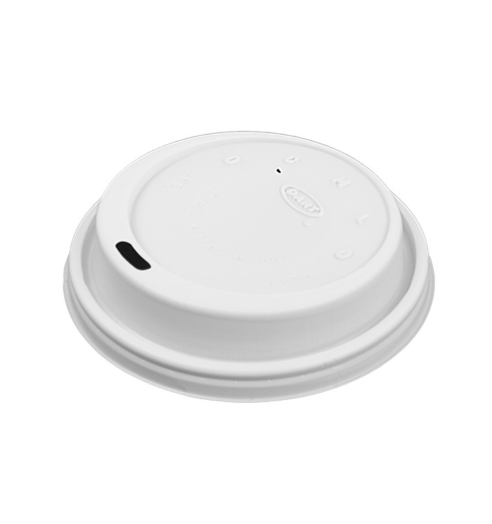 Plastové Víčko PS " Cappuccino " Bílá Ø9,4cm (1000 Ks) Plastové Víčko PS " Cappuccino " Bílá Ø9,4cm (1000 Ks)