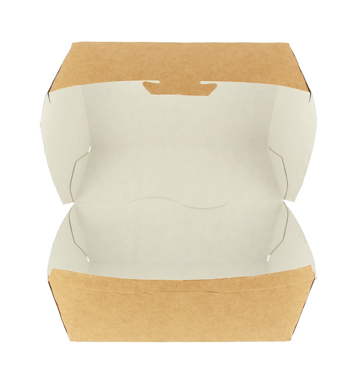 Krabička Kraft na Hamburger XXL 14,5x14,5x8 cm (400 Ks) Krabička Kraft na Hamburger XXL 14,5x14,5x8 cm (400 Ks)