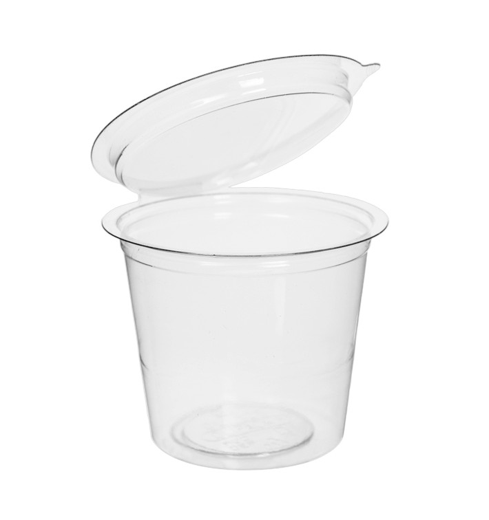 Miska kulatá s Víčkem APET Průhledný 125ml (405 Ks) Miska kulatá s Víčkem APET Průhledný 125ml (405 Ks)