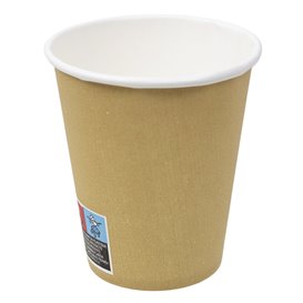 Kartonové Kelímek 9 Oz/280ml Kraft-Kraft Ø8,1cm (1.000 Ks)