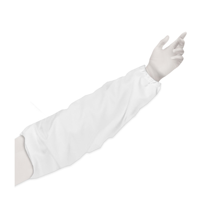 Návlek na Paži z Netkané Textilie PP Polyetylénové 25x44cm Bílý (500 Ks) Návlek na Paži z Netkané Textilie PP Polyetylénové 25x44cm Bílý (500 Ks)